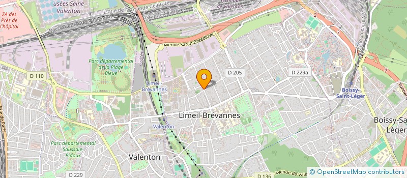 localisation de l'entreprise MAMARJ à LIMEIL-BREVANNES