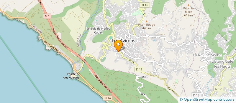 localisation de l'entreprise MAMARUN  LES AVIRONS