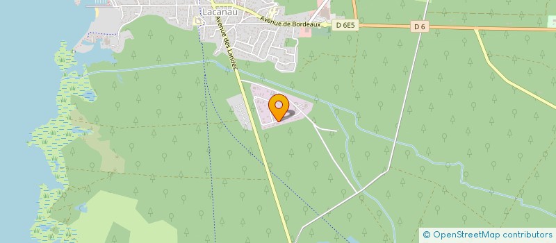 localisation de l'entreprise MAMAS ANIMATION  LACANAU