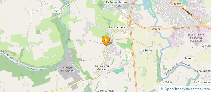 localisation de l'entreprise MAMASACA  SAINT-BRICE-DE-LANDELLES