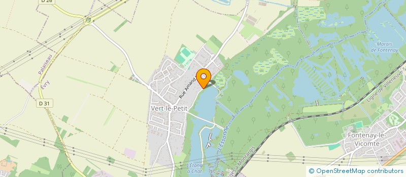 localisation de l'entreprise MAMATHINA  VERT-LE-PETIT