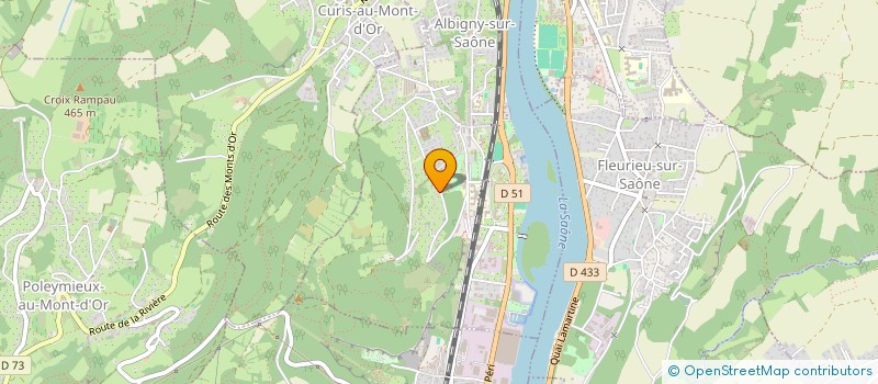 localisation de l'entreprise MAMATHO  ALBIGNY-SUR-SAONE