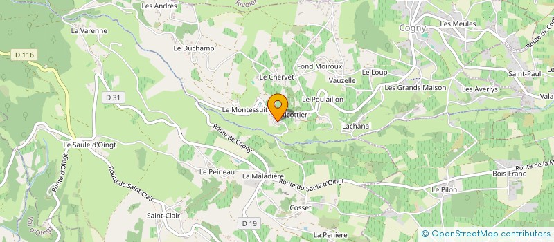 localisation de l'entreprise MAMATHOM  FLEURIE