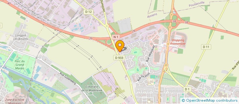 localisation de l'entreprise MAMATTE FACTORY  AMIENS