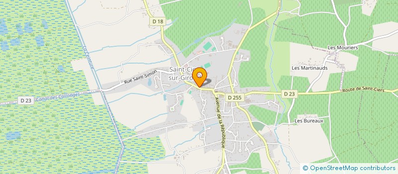 localisation de l'entreprise MAMAUPAYSDESMERVEILLES  SAINT-CIERS-SUR-GIRONDE