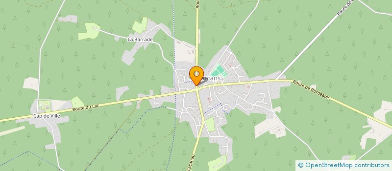 localisation de l'entreprise MAMAZ  CARCANS