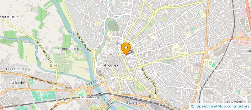 localisation de l'entreprise MAMBA CONCEPT à BEZIERS