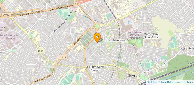 localisation de l'entreprise MAMBAG TRANS à SEVRAN