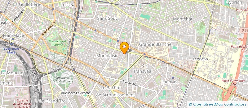 localisation de l'entreprise MAMBO 156  LYON