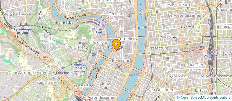 localisation de l'entreprise MAMBO +  LYON