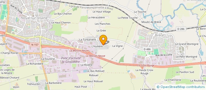 localisation de l'entreprise MAMBO  BRECE