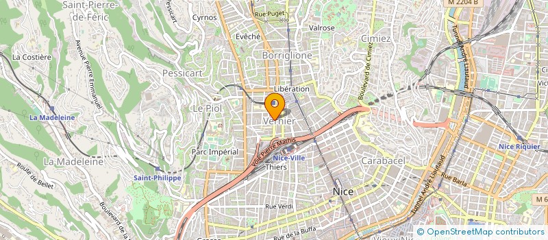 localisation de l'entreprise MAMBO SALSA  NICE