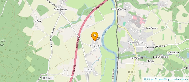 localisation de l'entreprise MAME  PORT-D'ENVAUX