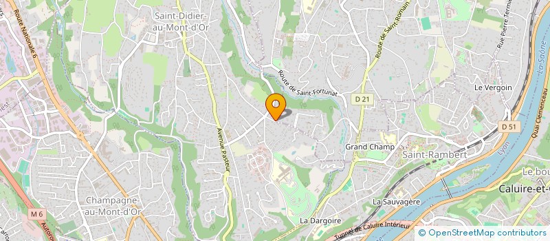 localisation de l'entreprise MAME  SAINT-DIDIER-AU-MONT-D'OR