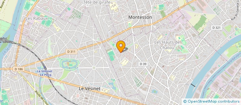 localisation de l'entreprise MAME  PONTOISE