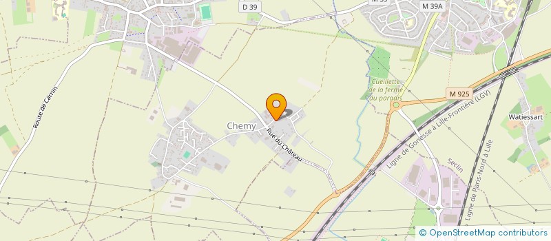 localisation de l'entreprise MAME AGENCY à CHEMY