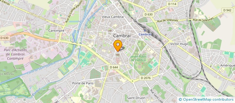 localisation de l'entreprise MAME MAME à CAMBRAI
