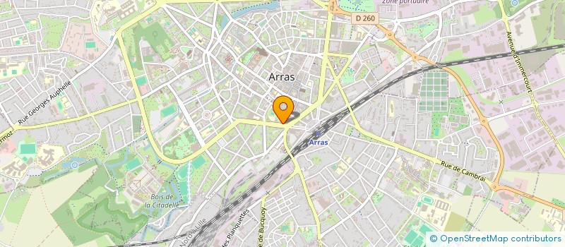 localisation de l'entreprise MAME MANAGEMENT ARRAS à ARRAS