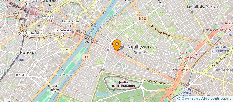 localisation de l'entreprise MAME NEUILLY à NEUILLY-SUR-SEINE