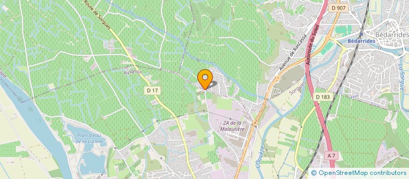 localisation de l'entreprise MAMECOCO  BEDARRIDES