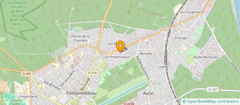 localisation de l'entreprise MAMEJ à FONTAINEBLEAU