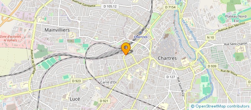 localisation de l'entreprise MAMELING à CHARTRES