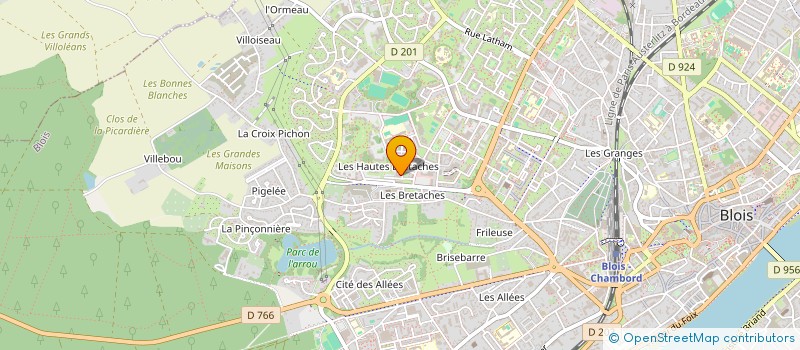 localisation de l'entreprise MAMELODIE DU BONHEUR  BLOIS