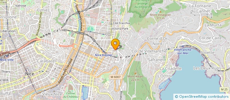 localisation de l'entreprise MAMEP à NICE
