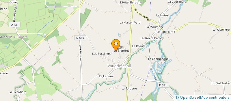 localisation de l'entreprise MAMG à SAINT-SAUVEUR-VILLAGES