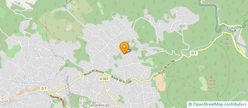 localisation de l'entreprise MAMG  ROQUEFORT-LES-PINS