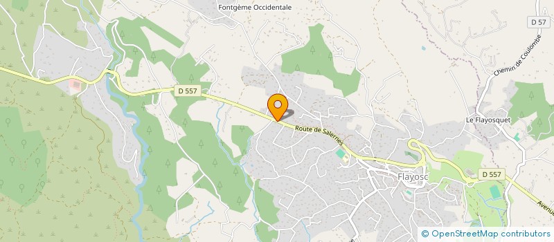 localisation de l'entreprise MAMI CYRNOS  FLAYOSC