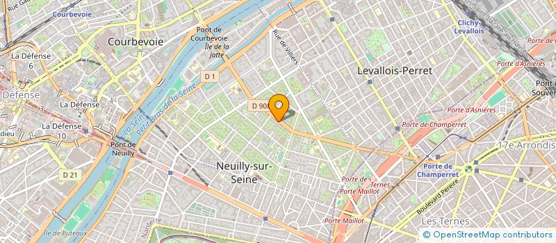 localisation de l'entreprise MAMI-WATA à NEUILLY-SUR-SEINE
