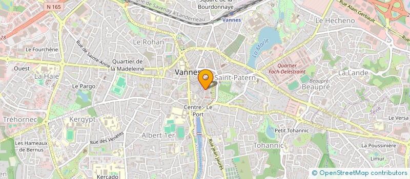 localisation de l'entreprise MAMICEVA VANNES  VANNES