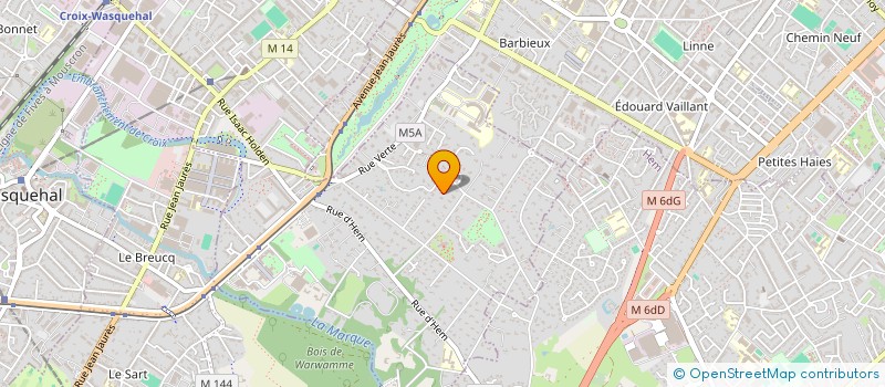 localisation de l'entreprise MAMICO à CROIX