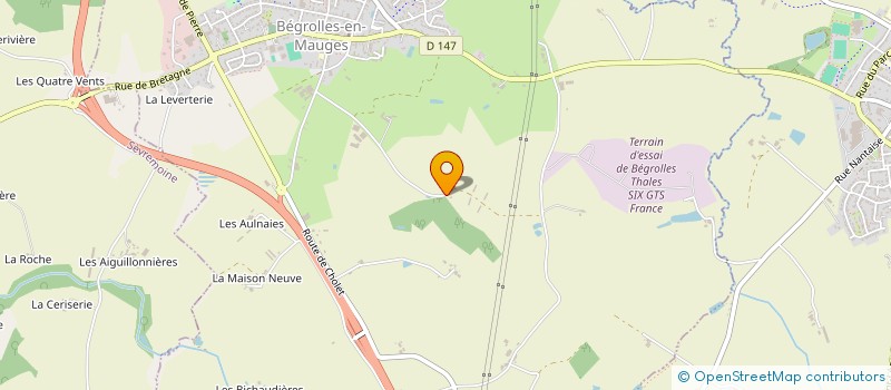 localisation de l'entreprise MAMIDA  BEGROLLES-EN-MAUGES