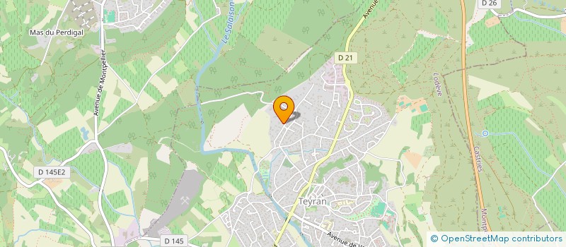 localisation de l'entreprise MAMIDIEVCA  TEYRAN