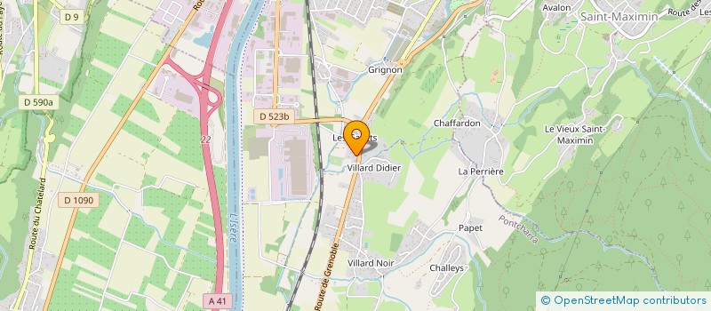 localisation de l'entreprise MAMIE  PONTCHARRA