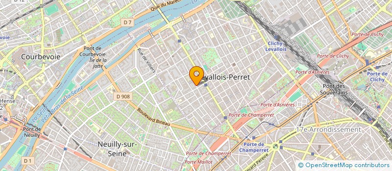 localisation de l'entreprise MAMIE BABY à LEVALLOIS-PERRET
