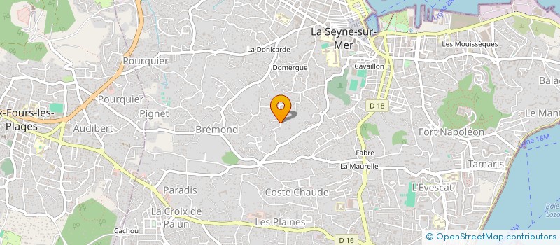 localisation de l'entreprise MAMIE-BELLE à LA SEYNE-SUR-MER
