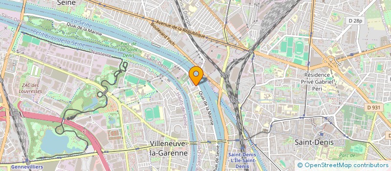 localisation de l'entreprise MAMIE BIBI MIKATE  L'ILE-SAINT-DENIS