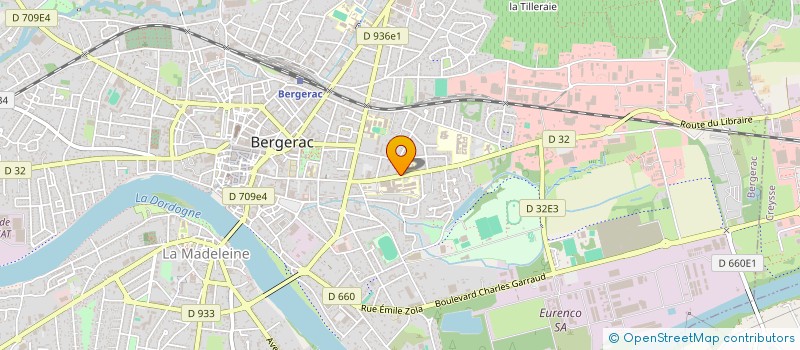 localisation de l'entreprise MAMIE BOBO  BERGERAC