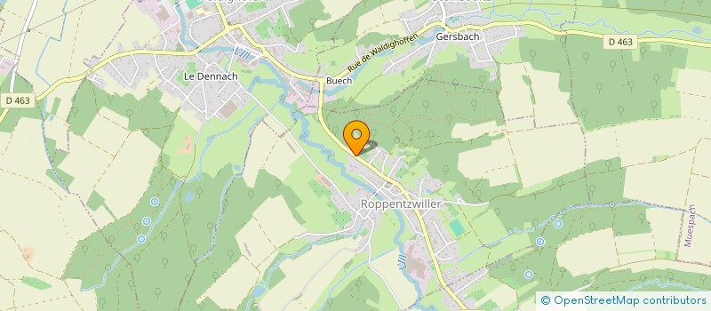 localisation de l'entreprise MAMIE CASTOR  FISLIS