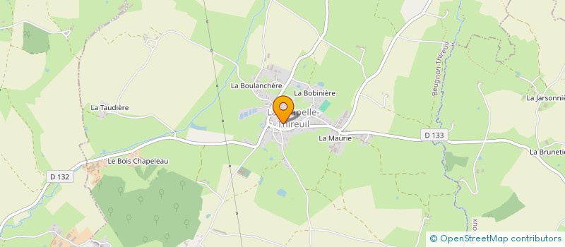 localisation de l'entreprise MAMIE COCOT'  BEUGNON-THIREUIL