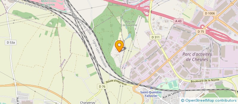 localisation de l'entreprise MAMIE CUISINE TRAITEUR à SAINT-QUENTIN-FALLAVIER