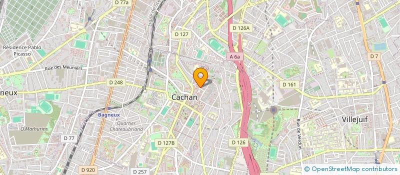 localisation de l'entreprise MAMIE DES ILES  CACHAN