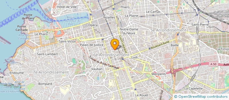 localisation de l'entreprise MAMIE DOUCE à MARSEILLE