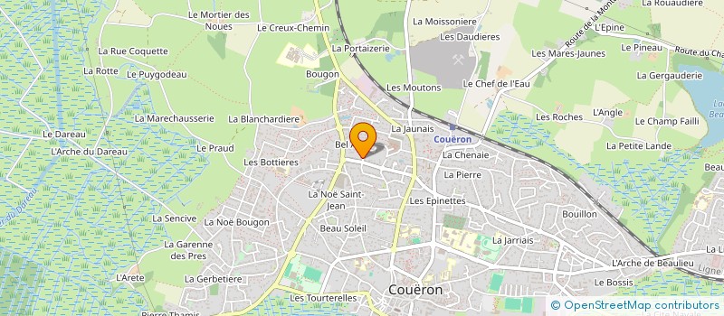 localisation de l'entreprise MAMIE JEANNETTE à COUERON