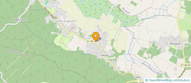 localisation de l'entreprise MAMIE-JO  BREUILLET