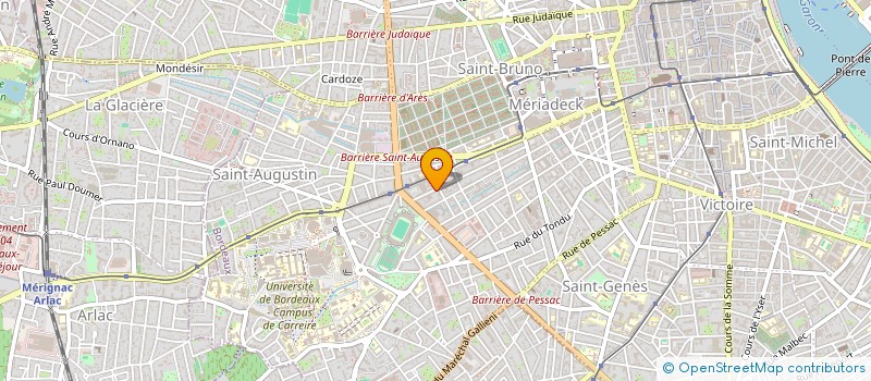 localisation de l'entreprise MAMIE JUSTA  BORDEAUX