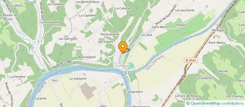 localisation de l'entreprise MAMIE'M à LIMEUIL